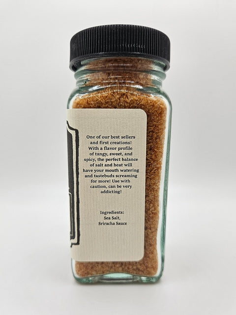 Sriracha Salt | Gourmet Hot Chili Sea Salt for Meat, Vegetables & Cocktails - YinzerShop