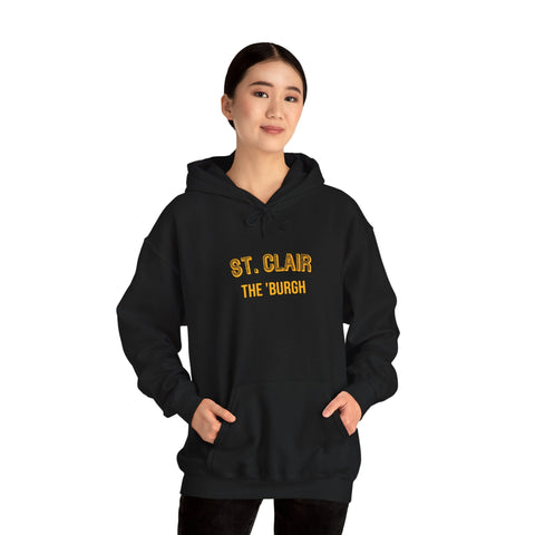 St. Clair - The 'Burgh Neighborhood Series - Unisex Heavy Blend™ Hooded Sweatshirt Hoodie - YinzerShop