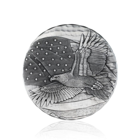 Stars and Stripes Eagle Coaster – Patriotic Gift Idea | Made in America Decor - YinzerShop
