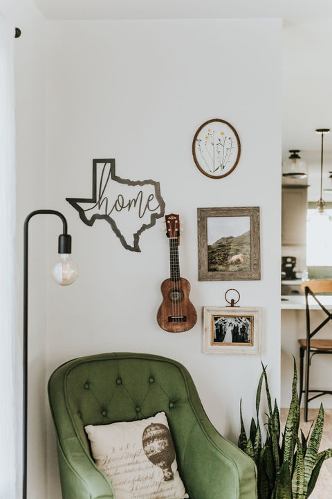 State Wall Decor - Personalized Steel State Sign | Rustic Metal Wall Art Accent Wall Decor - YinzerShop