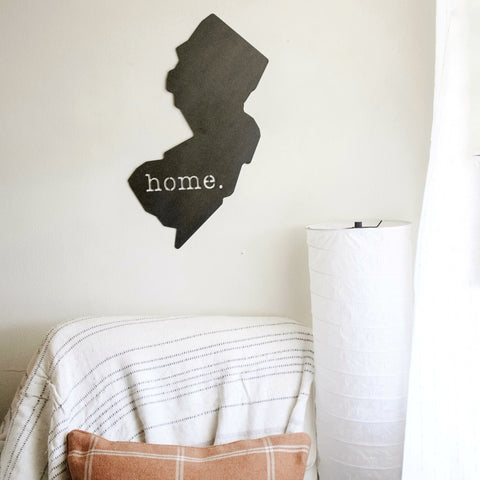 State Wall Decor - Solid Metal Wall Art | Custom Steel Sign for Home Wall Decor - YinzerShop