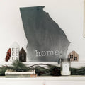 State Wall Decor - Solid Metal Wall Art | Custom Steel Sign for Home Wall Decor - YinzerShop