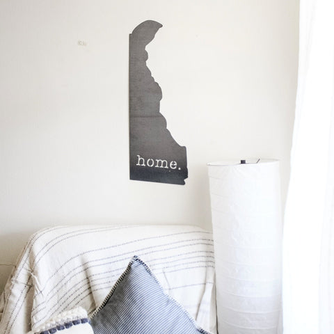 State Wall Decor - Solid Metal Wall Art | Custom Steel Sign for Home Wall Decor - YinzerShop