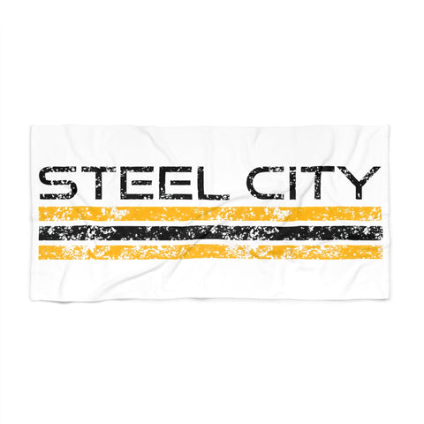 Steel City - Beach Towel Home Decor - YinzerShop