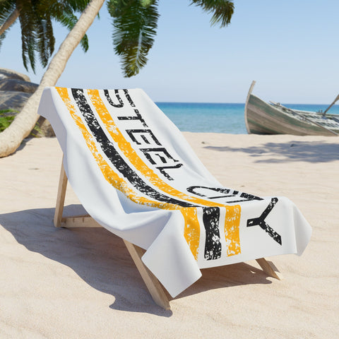 Steel City - Beach Towel Home Decor - YinzerShop