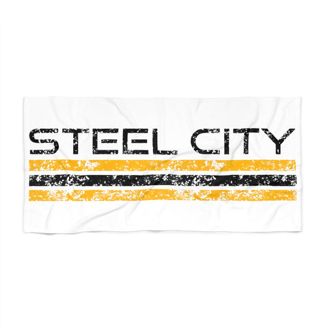 Steel City - Beach Towel Home Decor - YinzerShop