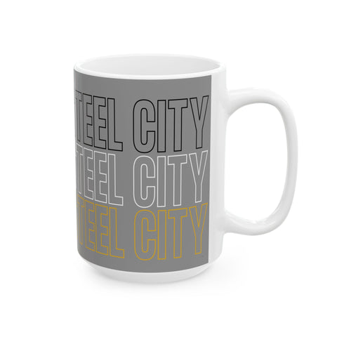 Steel City - Coffee Mugs (11oz, 15oz) Mug - YinzerShop