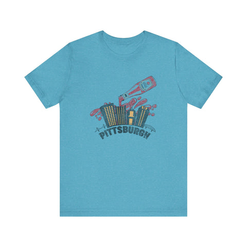 Steel City Dahntahn Splash of Heinz Ketchup T-Shirt T-Shirt - YinzerShop