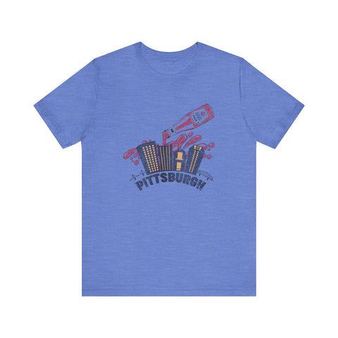 Steel City Dahntahn Splash of Heinz Ketchup T-Shirt T-Shirt - YinzerShop