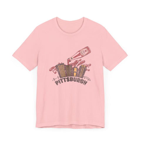 Steel City Dahntahn Splash of Heinz Ketchup T-Shirt T-Shirt - YinzerShop