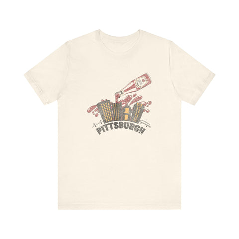 Steel City Dahntahn Splash of Heinz Ketchup T-Shirt T-Shirt - YinzerShop