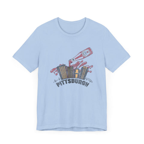 Steel City Dahntahn Splash of Heinz Ketchup T-Shirt T-Shirt - YinzerShop