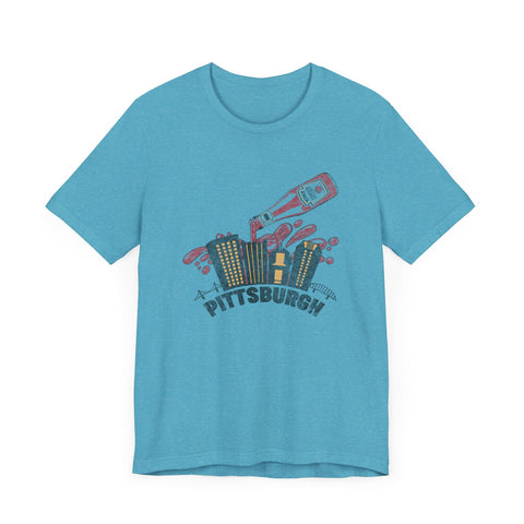 Steel City Dahntahn Splash of Heinz Ketchup T-Shirt T-Shirt - YinzerShop