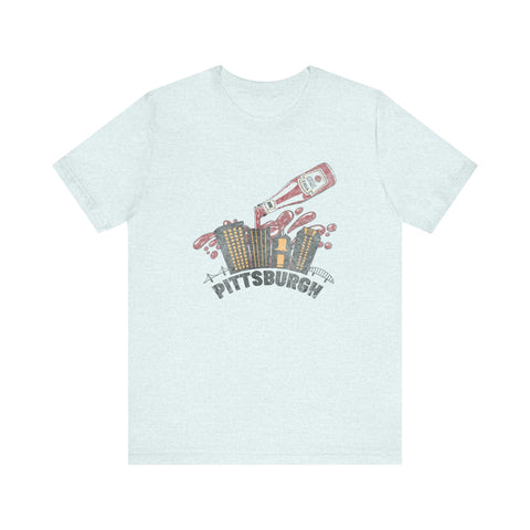 Steel City Dahntahn Splash of Heinz Ketchup T-Shirt T-Shirt - YinzerShop