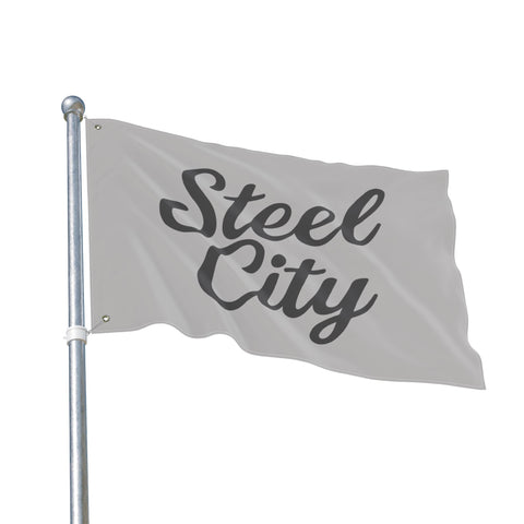 Steel City - Double Sided Flag Home Decor - YinzerShop
