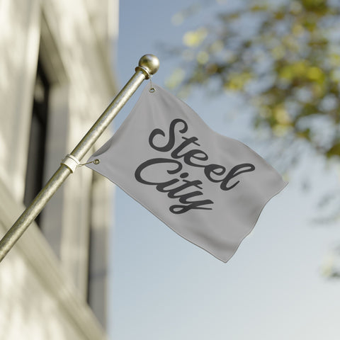 Steel City - Double Sided Flag Home Decor - YinzerShop