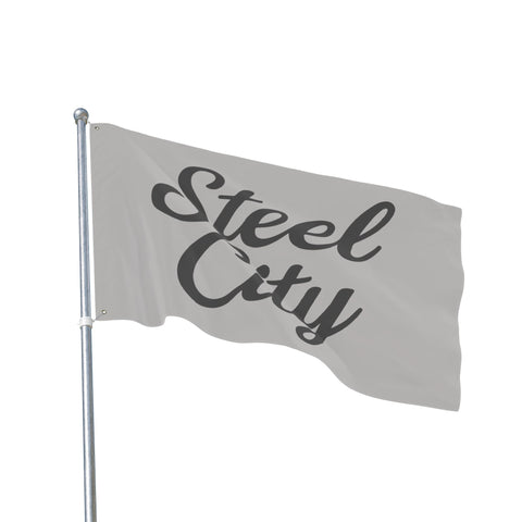Steel City - Double Sided Flag Home Decor - YinzerShop