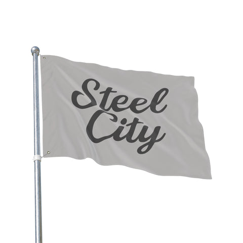 Steel City - Double Sided Flag Home Decor - YinzerShop