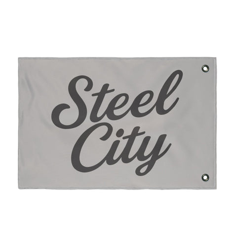 Steel City - Double Sided Flag Home Decor - YinzerShop