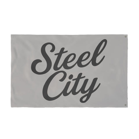 Steel City - Double Sided Flag Home Decor - YinzerShop
