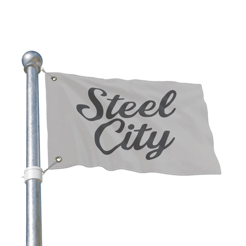 Steel City - Double Sided Flag Home Decor - YinzerShop