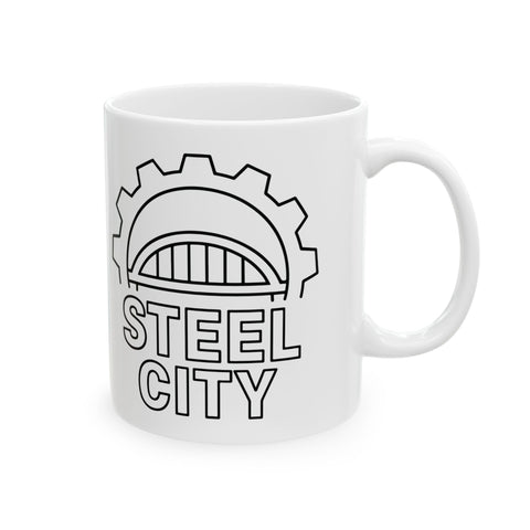 Steel City Gear - Coffee Mugs (11oz, 15oz) Mug - YinzerShop