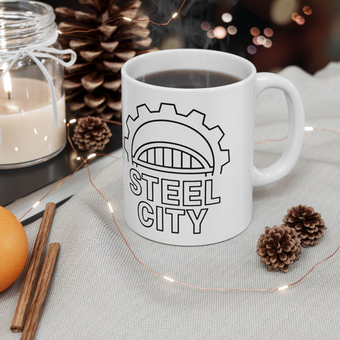 Steel City Gear - Coffee Mugs (11oz, 15oz) Mug - YinzerShop