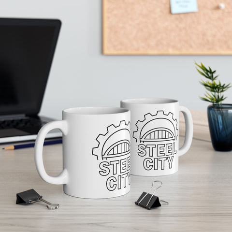 Steel City Gear - Coffee Mugs (11oz, 15oz) Mug - YinzerShop