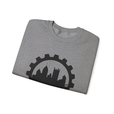 Steel City Gear Skyline - Heavy Blend™ Crewneck Sweatshirt Sweatshirt - YinzerShop