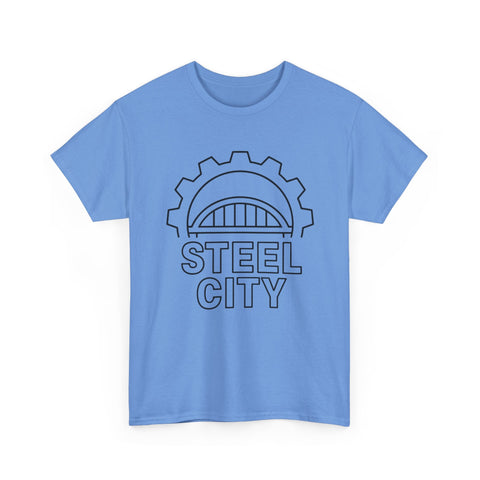 Steel City Gear - Unisex Heavy Cotton Tee T-Shirt - YinzerShop