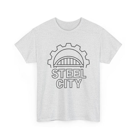 Steel City Gear - Unisex Heavy Cotton Tee T-Shirt - YinzerShop
