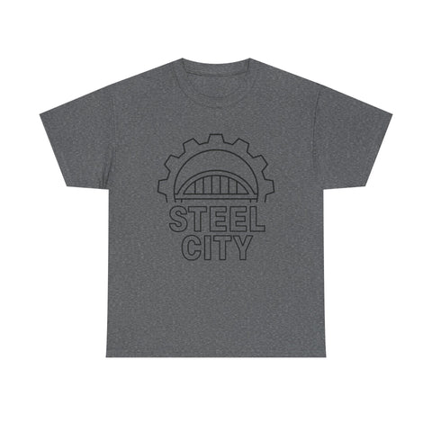 Steel City Gear - Unisex Heavy Cotton Tee T-Shirt - YinzerShop