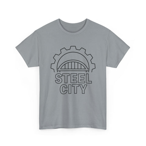 Steel City Gear - Unisex Heavy Cotton Tee T-Shirt - YinzerShop