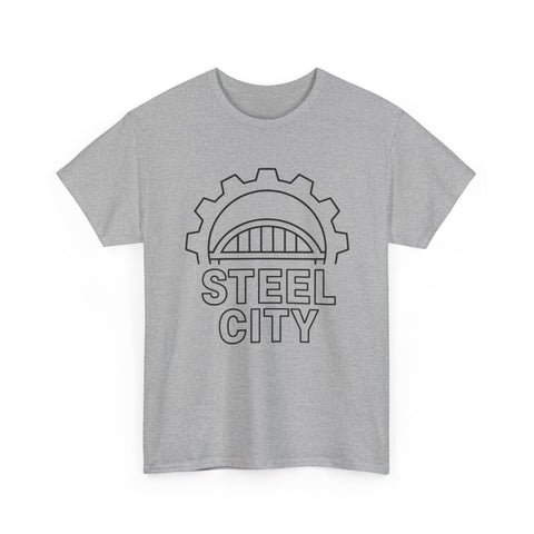 Steel City Gear - Unisex Heavy Cotton Tee T-Shirt - YinzerShop