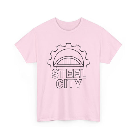 Steel City Gear - Unisex Heavy Cotton Tee T-Shirt - YinzerShop