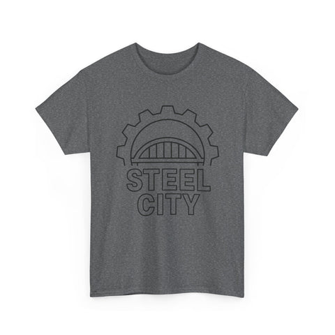 Steel City Gear - Unisex Heavy Cotton Tee T-Shirt - YinzerShop