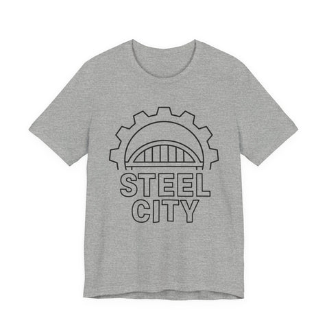 Steel City Gear - Unisex Jersey Short Sleeve Tee T-Shirt - YinzerShop