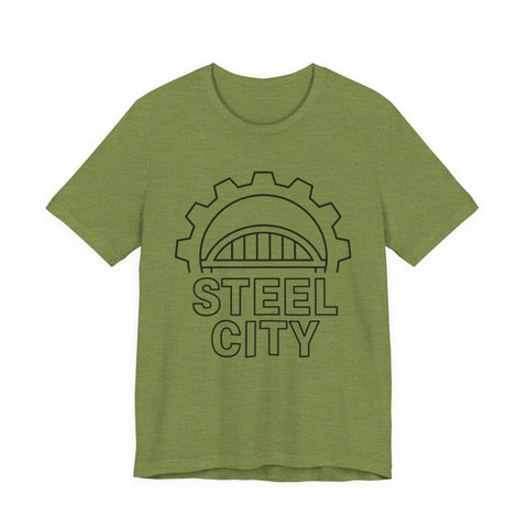 Steel City Gear - Unisex Jersey Short Sleeve Tee T-Shirt - YinzerShop