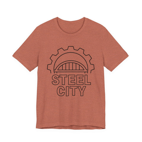 Steel City Gear - Unisex Jersey Short Sleeve Tee T-Shirt - YinzerShop