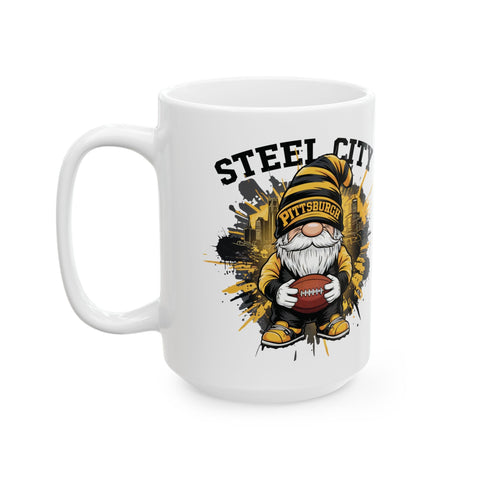 Steel City Gnome - Coffee Mugs (11oz, 15oz) Mug - YinzerShop