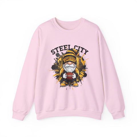 Steel City Gnome - Heavy Blend™ Crewneck Sweatshirt Sweatshirt - YinzerShop