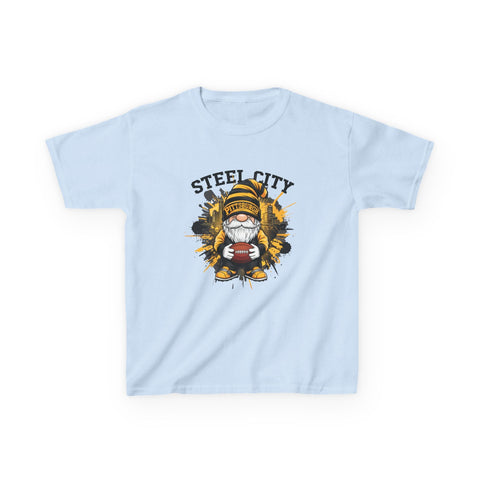 Steel City Gnome - Kids Graphic T-Shirt Kids Apparel - YinzerShop