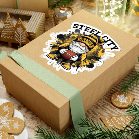 Steel City Gnome - Kiss-Cut Stickers Paper Products - YinzerShop
