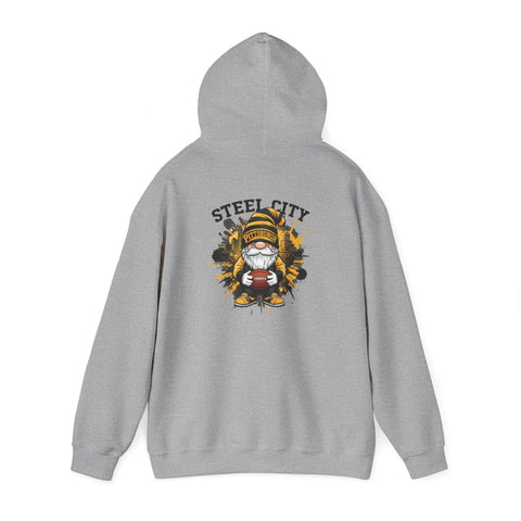 Steel City Gnome - Unisex Heavy Blend™ Hooded Sweatshirt Hoodie - YinzerShop