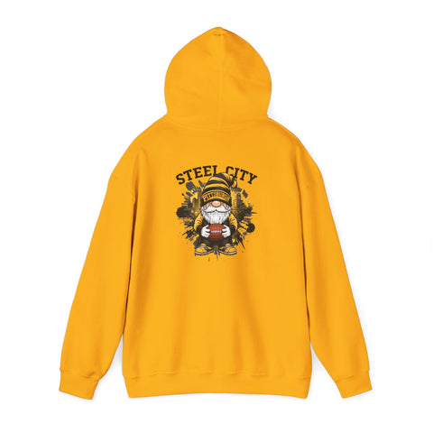 Steel City Gnome - Unisex Heavy Blend™ Hooded Sweatshirt Hoodie - YinzerShop