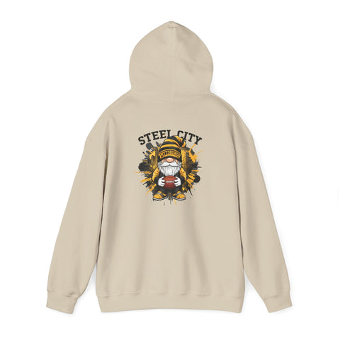 Steel City Gnome - Unisex Heavy Blend™ Hooded Sweatshirt Hoodie - YinzerShop
