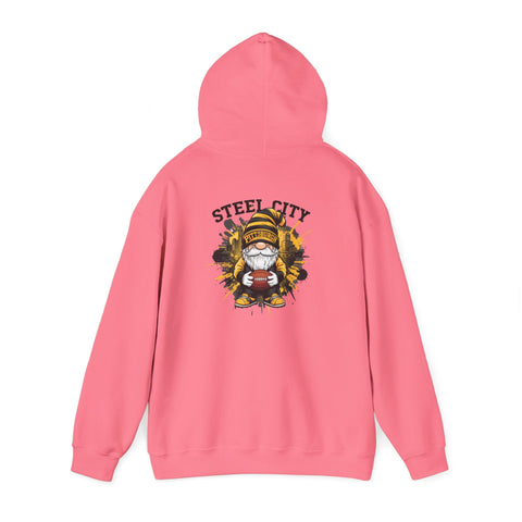 Steel City Gnome - Unisex Heavy Blend™ Hooded Sweatshirt Hoodie - YinzerShop