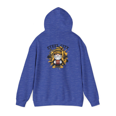 Steel City Gnome - Unisex Heavy Blend™ Hooded Sweatshirt Hoodie - YinzerShop
