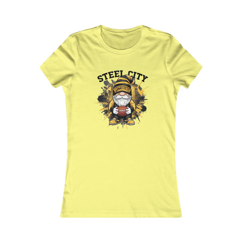 Steel City Gnome - Women's Favorite Tee T-Shirt - YinzerShop