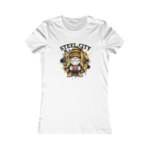 Steel City Gnome - Women's Favorite Tee T-Shirt - YinzerShop